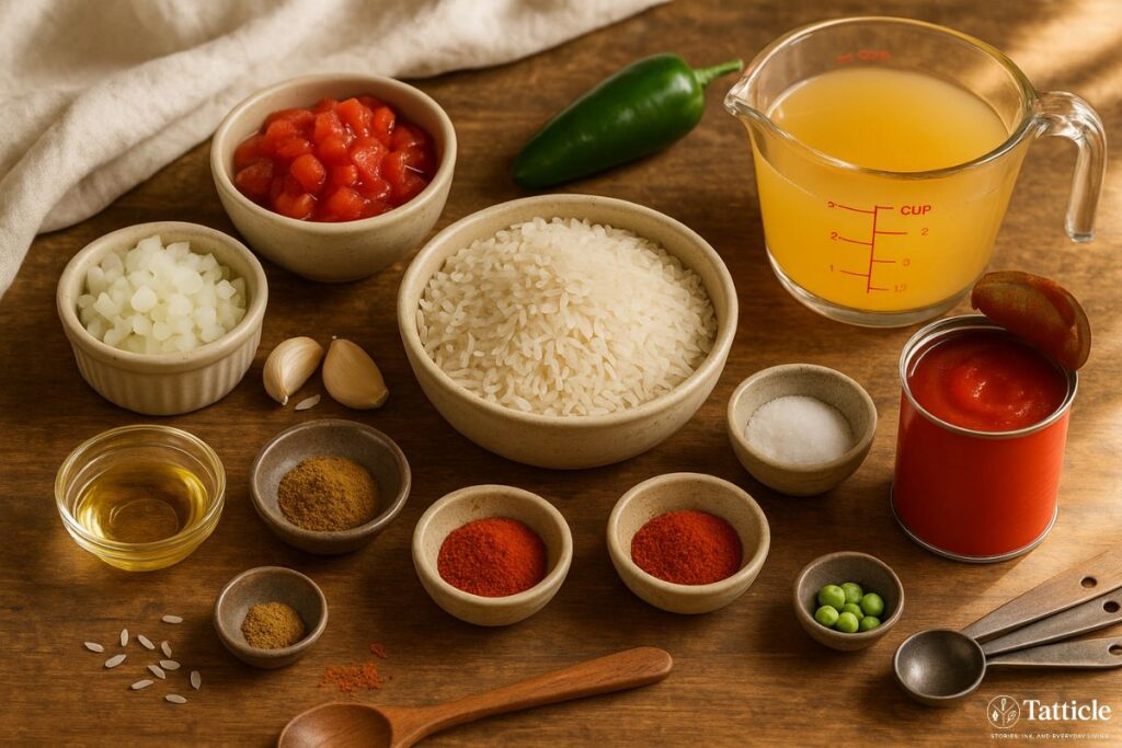 spanish rice recipe Ingredient