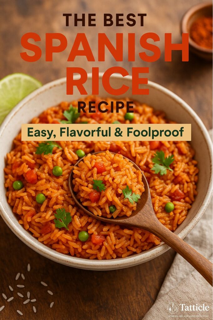 spanish rice recipe pin