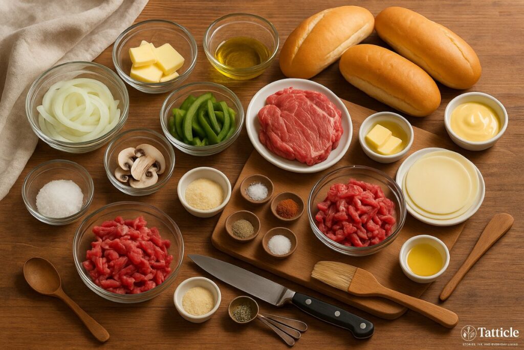 philly cheesesteak recipe Ingredient