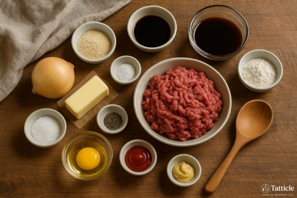 salisbury steak recipe Ingredient