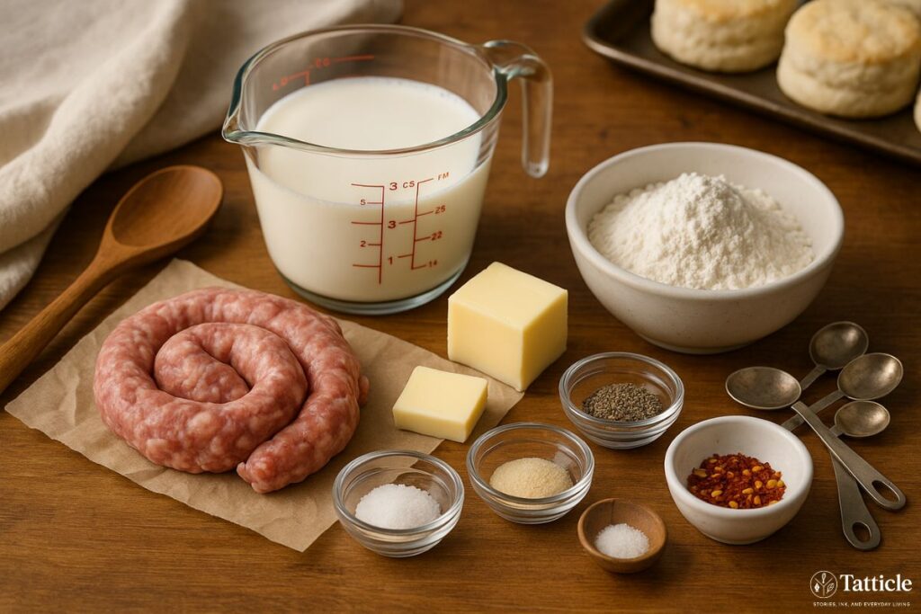 sausage gravy recipe Ingredient