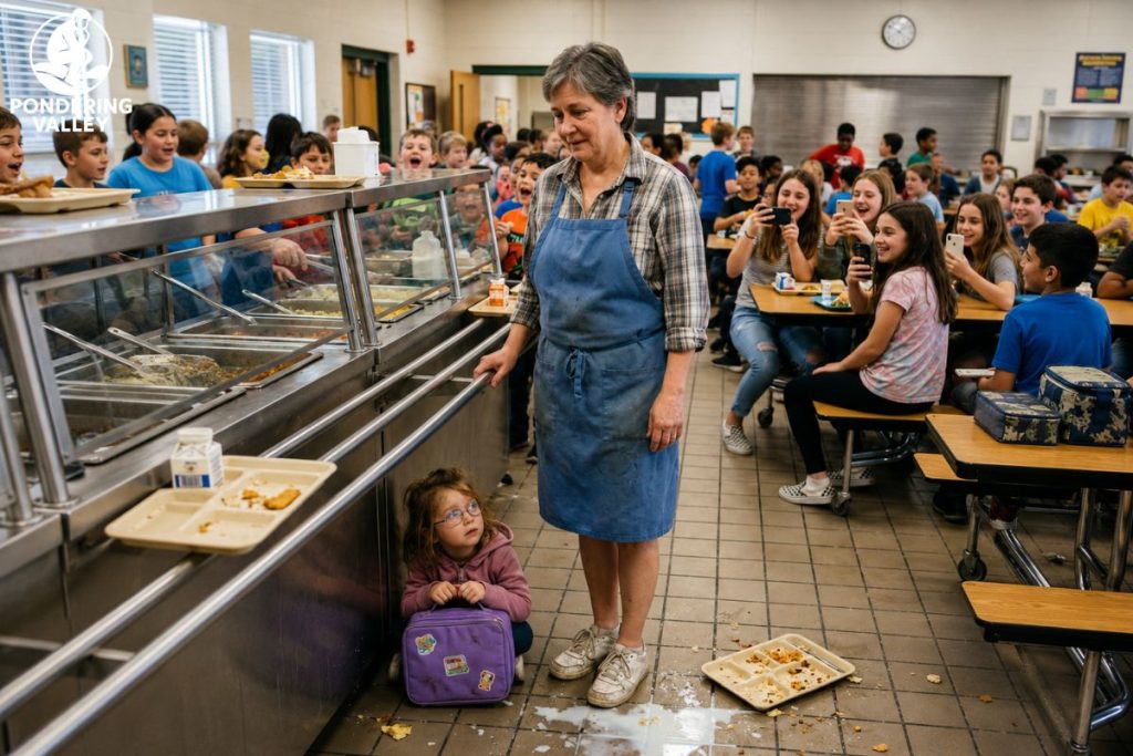 The Cafeteria Lady Who Stood Still When Everyone Else Chose Outrage
