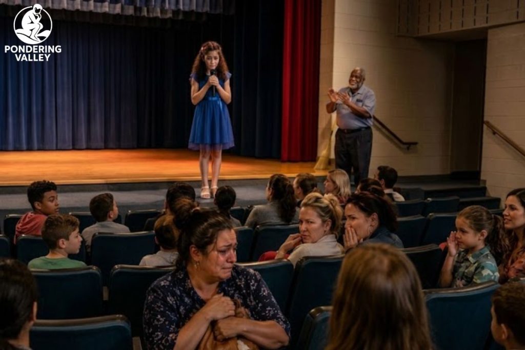 The Janitor Clapped First, And A Little Girl Found Her Voice Again