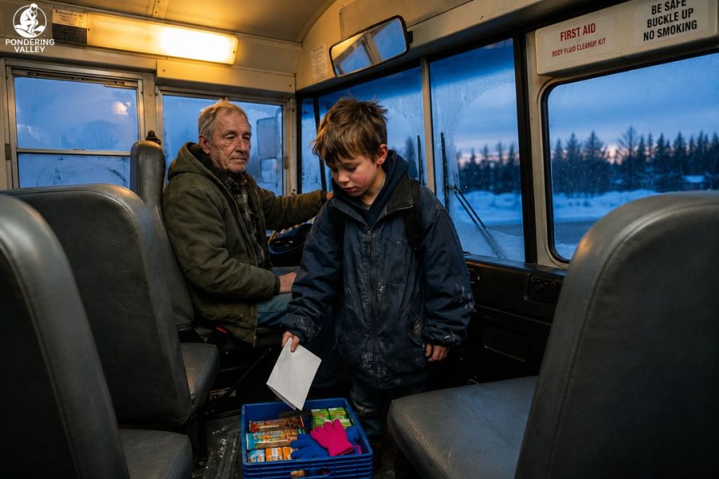 The Morning Box That Forced a Frozen Town to Choose Compassion